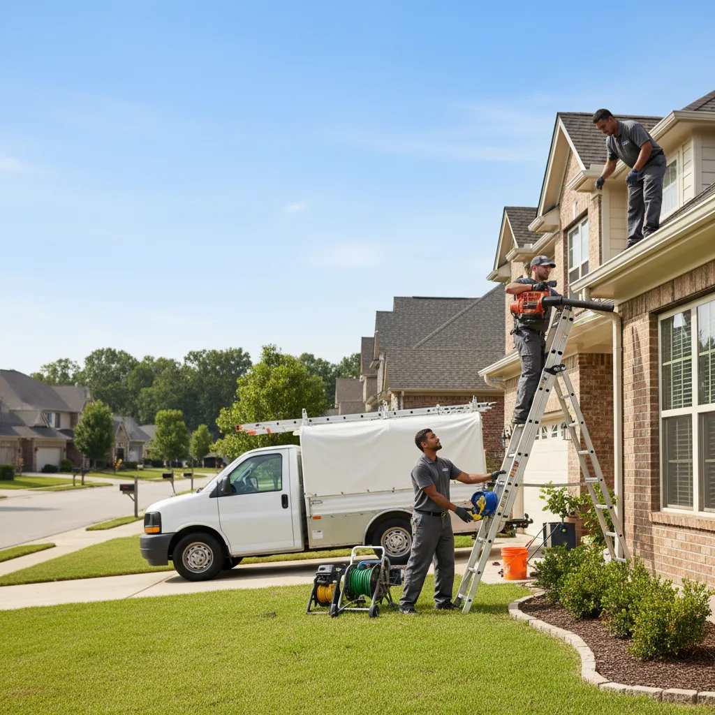 Home Gutter Service in Faxon, OK near me